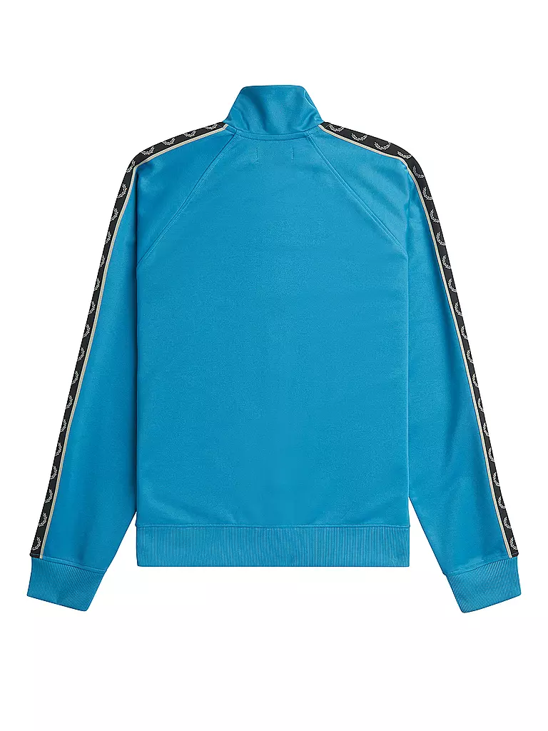 FRED PERRY Sweatjacke blau