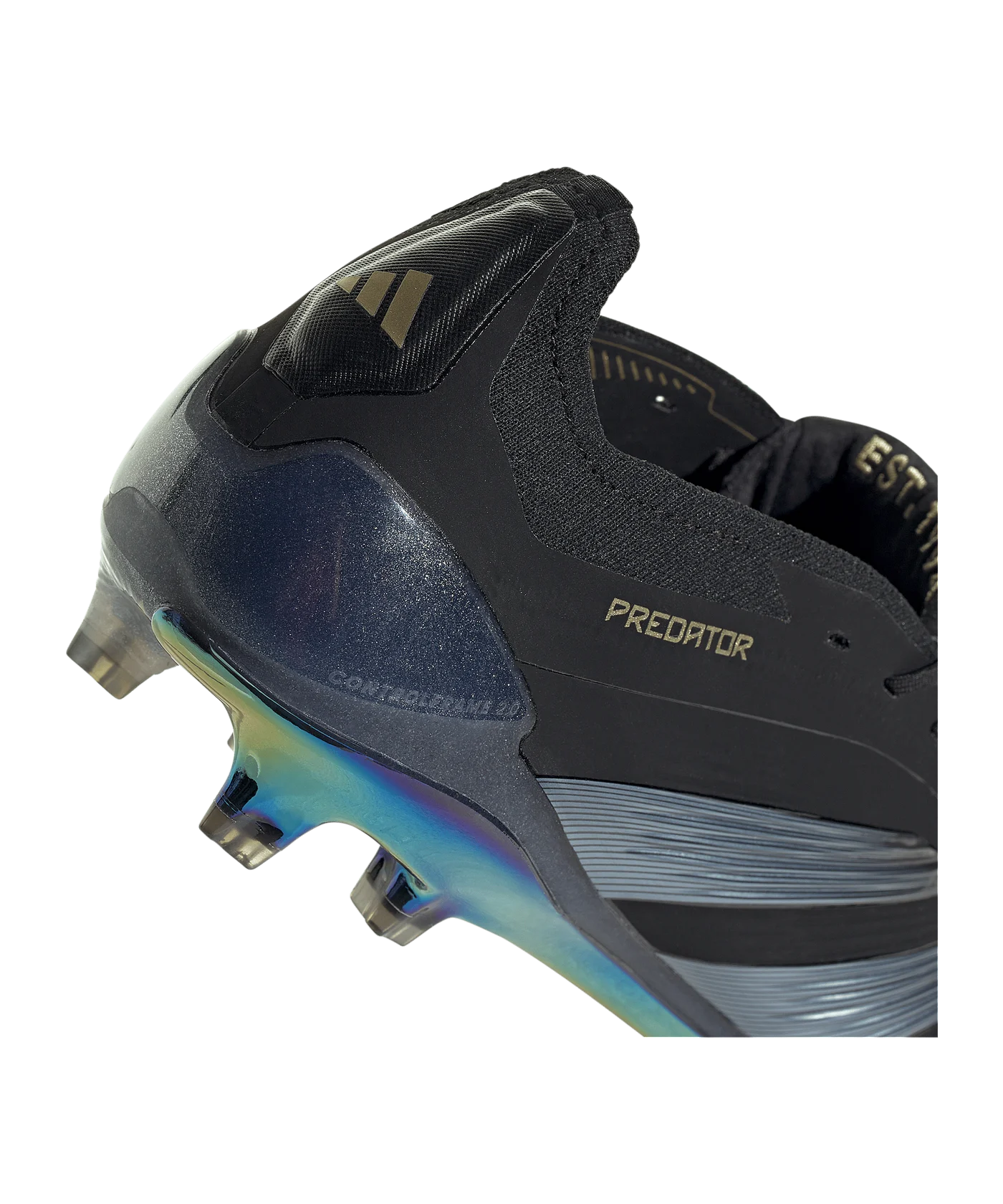 adidas Predator Elite FT FG Dark Spark Schwarz Grau