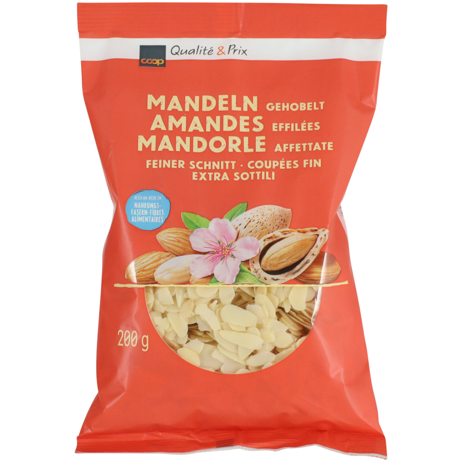 Mandeln gehobelt