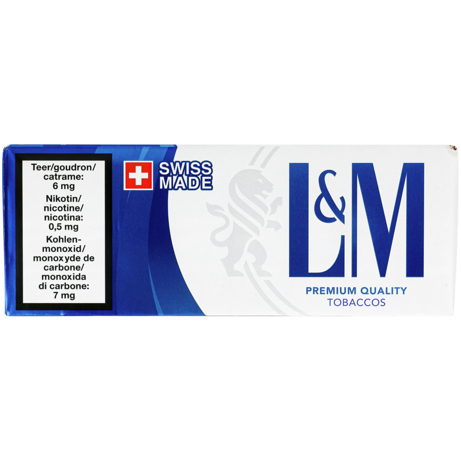 L&M Zigaretten Blue 25 Box Stange