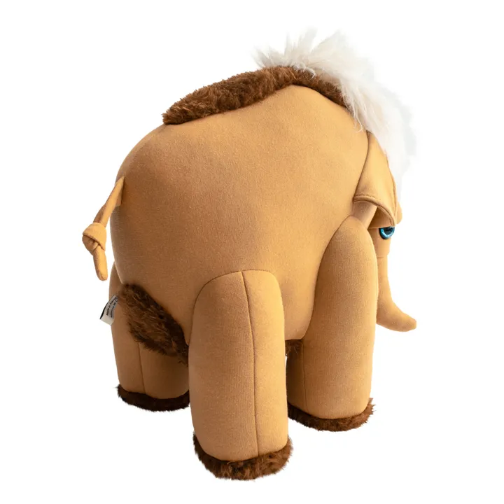 Bigstuffed Peluche géante Mammouth Earth 42 cm | Marron