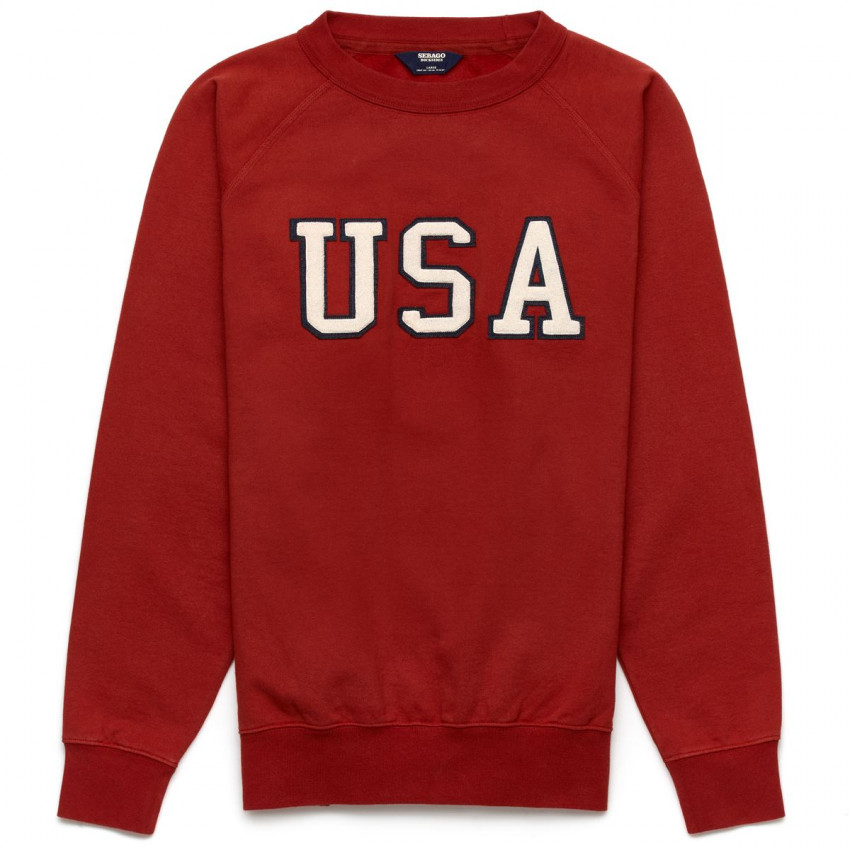 BOW ROUGE-Sweat-shirt Sebago pour Homme