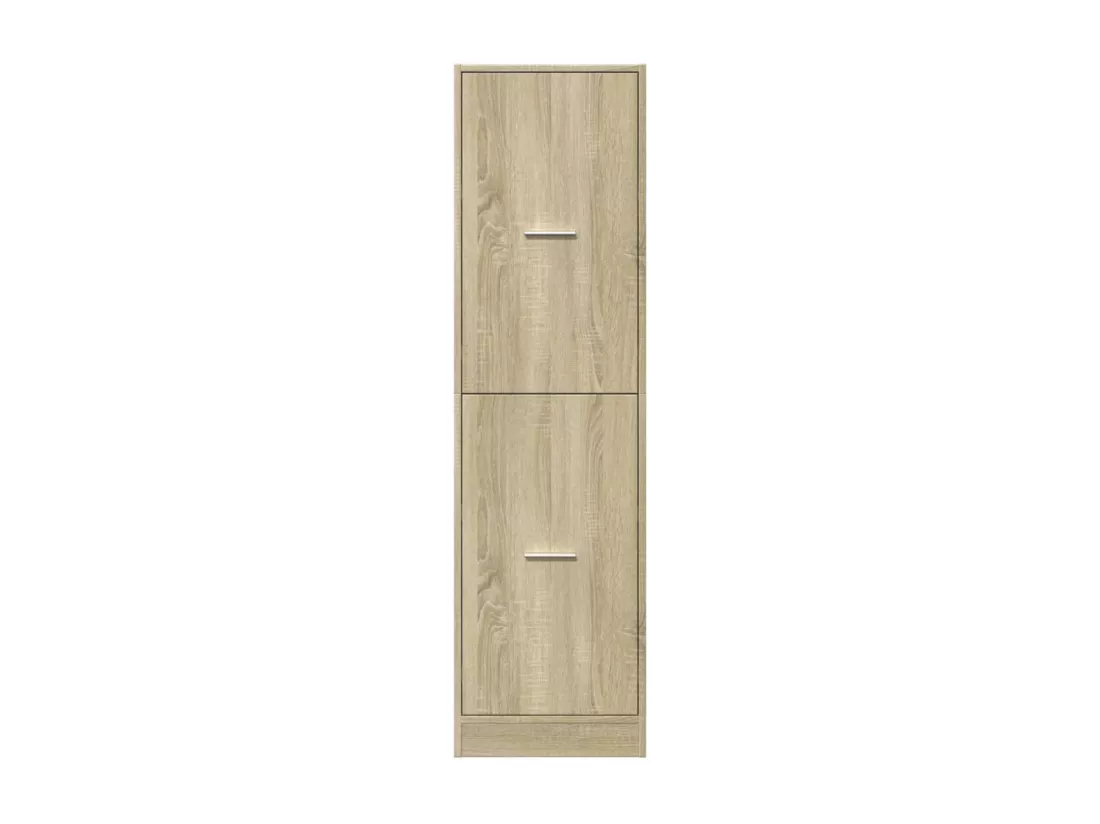 Armoire d'apothicaire chêne sonoma bois d'ingénierie