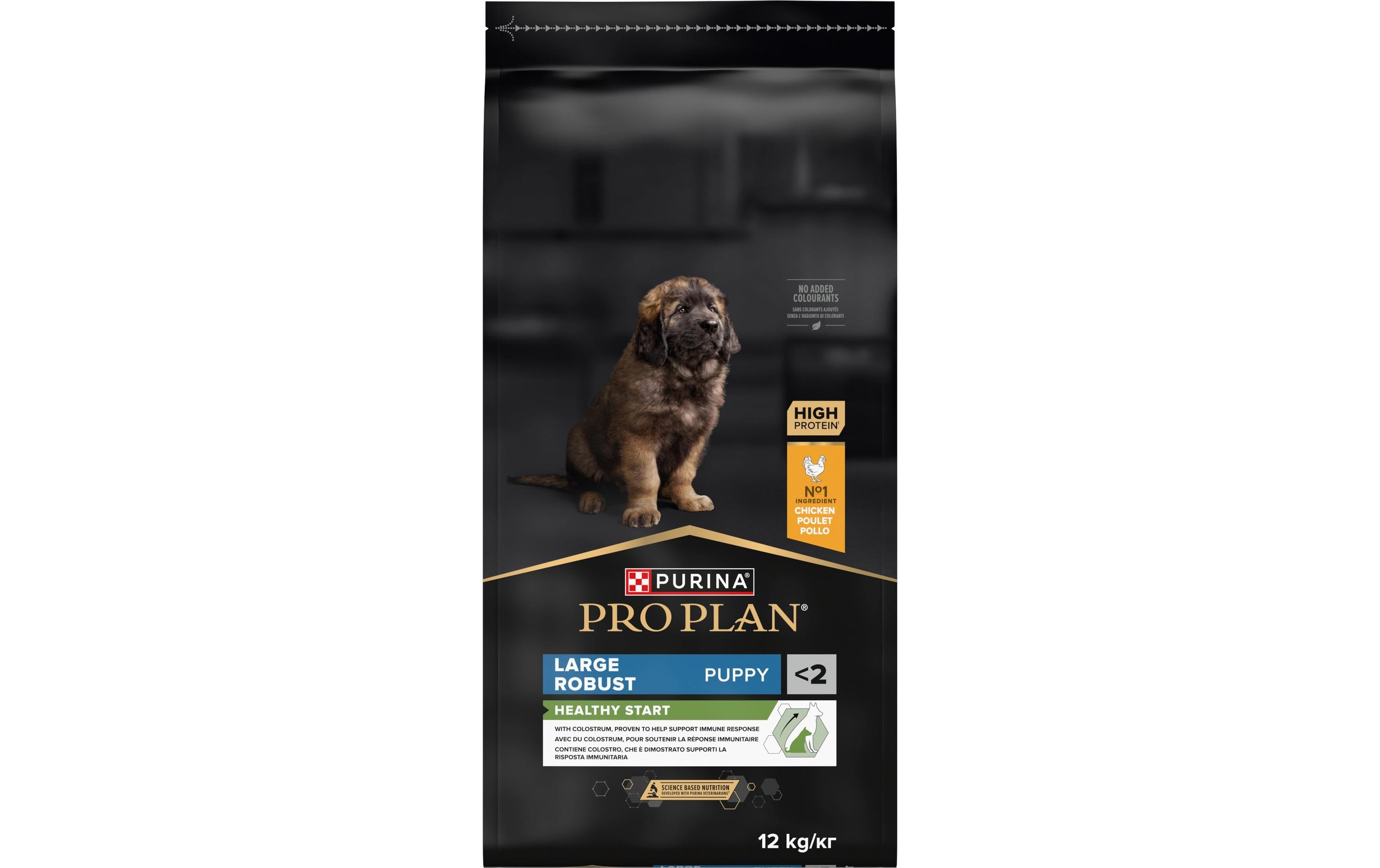 Trockenfutter L Robust Puppy Healthy Start Huhn, 12 kgAlleinfutter mit grosse Welpen
