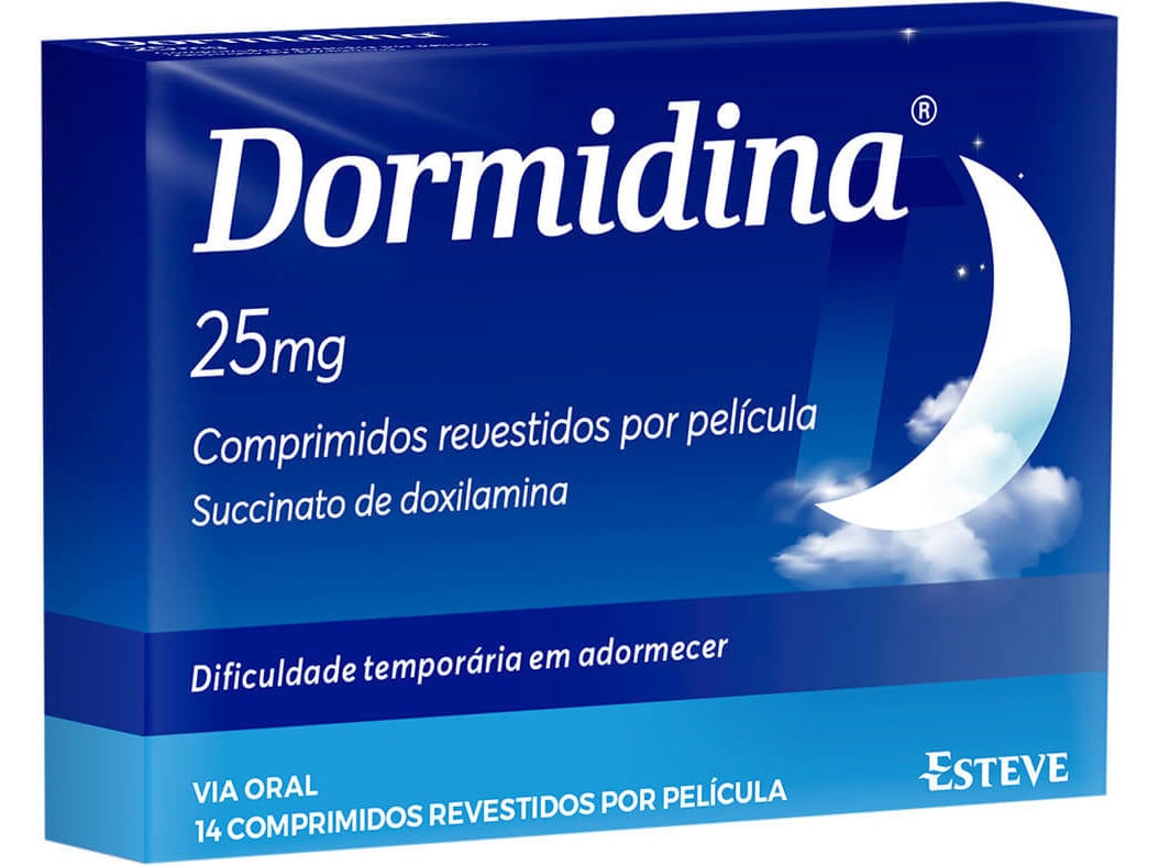 COMPRIMIDOS DORMIDINA 25MG 14UN