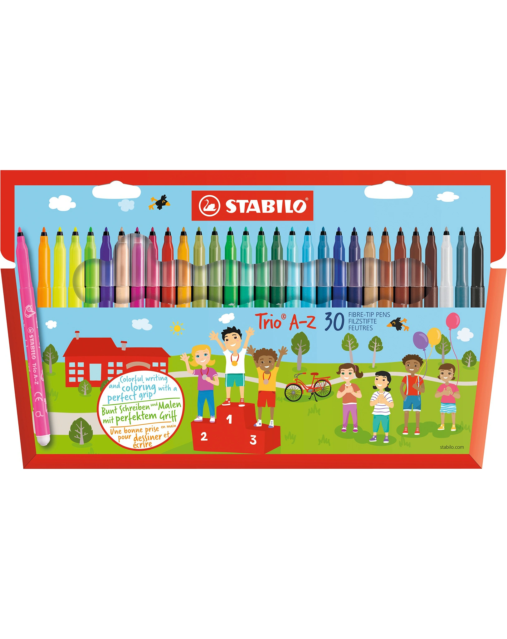 Filzstift STABILO® Trio A-Z 30er-Pack