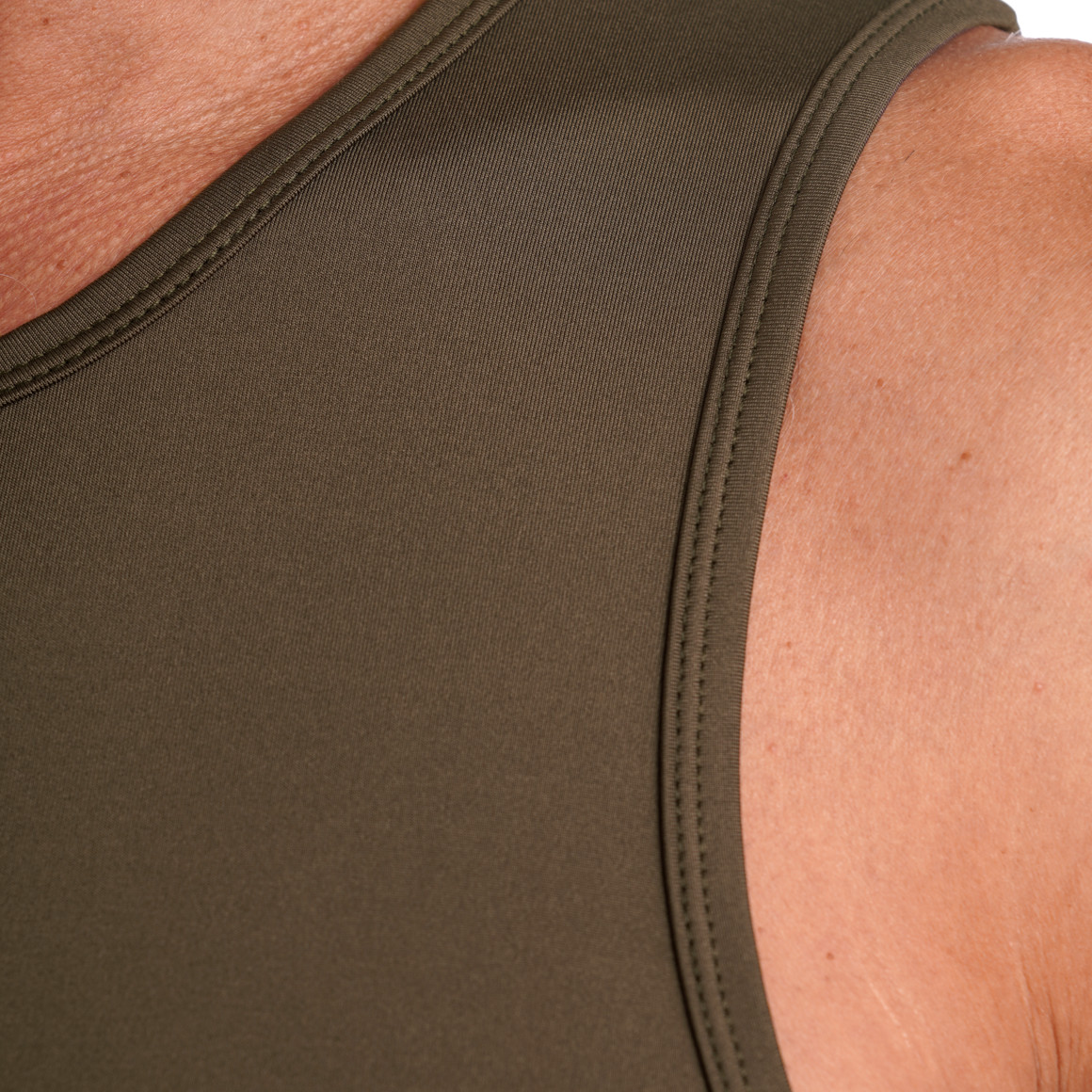 VanVaan Herren Sport-Tank-Top mit Rundhals dunkeloliv