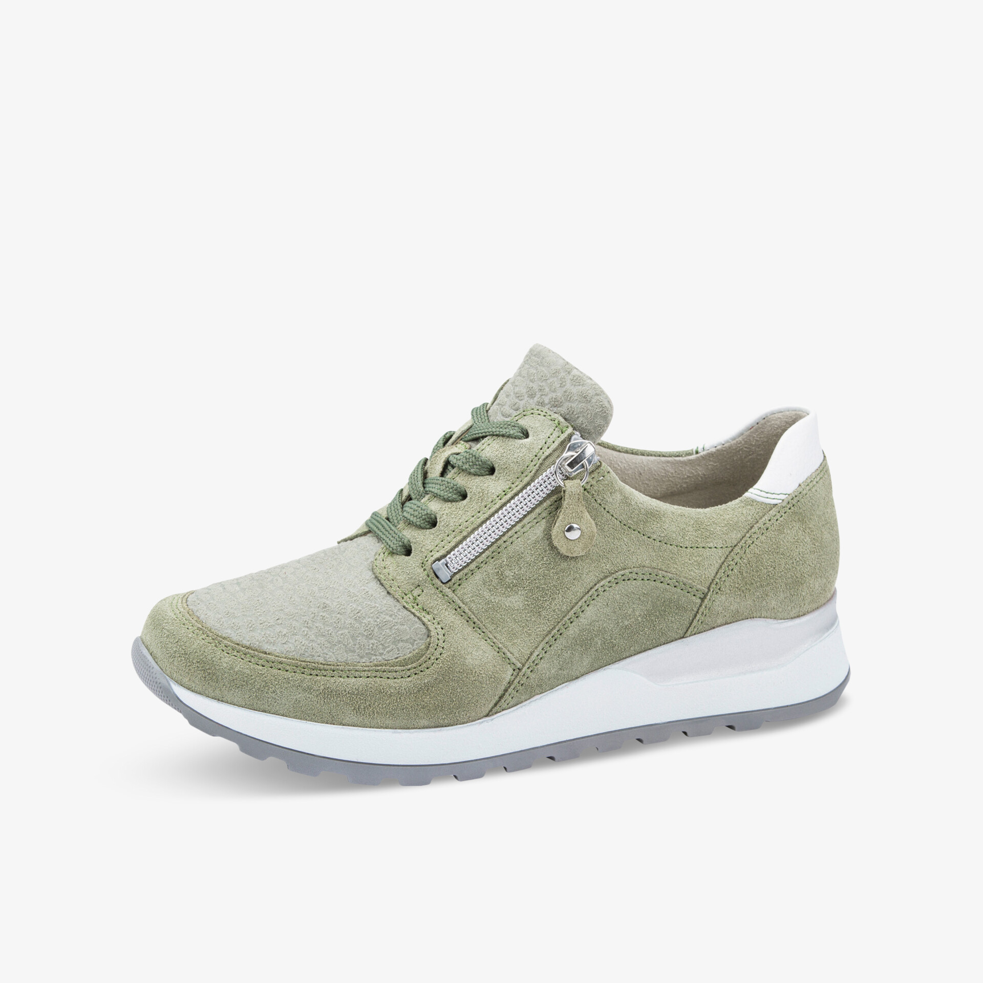 waldläufer Hiroko Soft Damen Halbschuhe grün