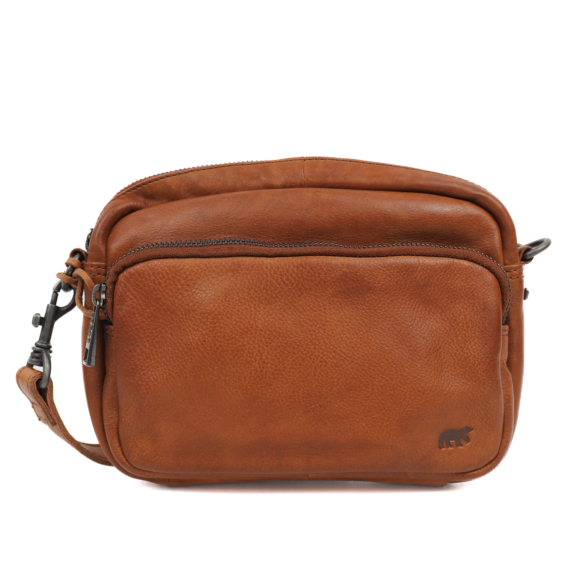 Bear Design Callisto Pelle Schoudertas Peggy Cognac CP2663