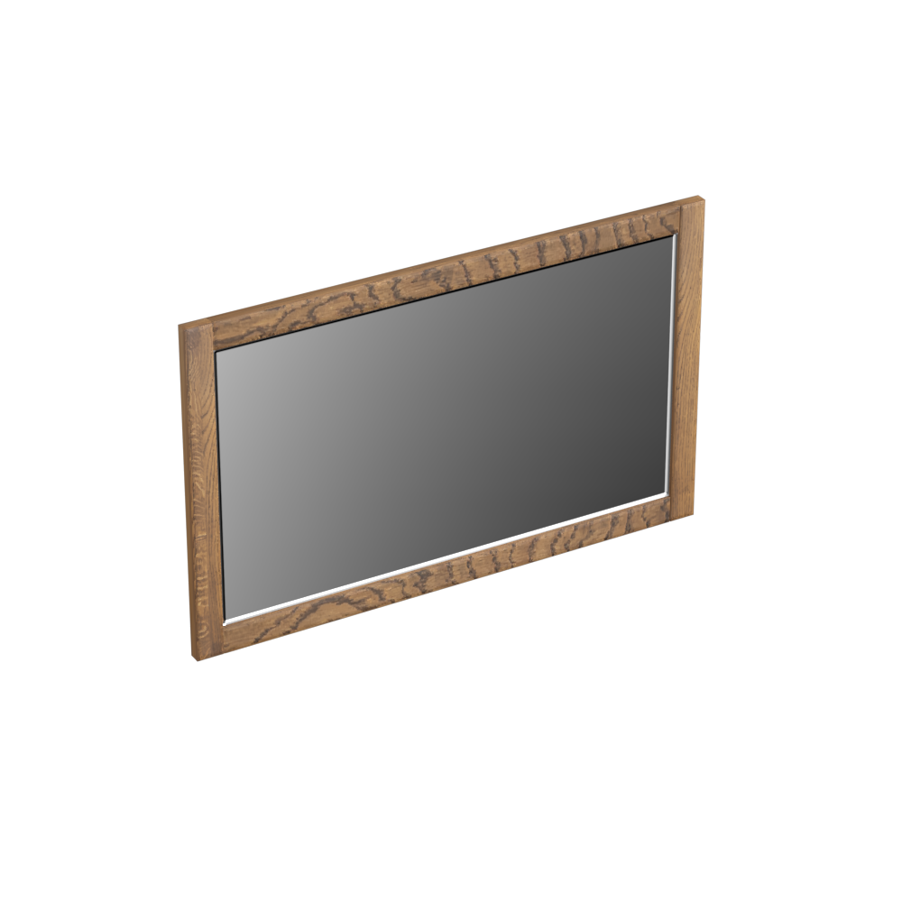 Forzalaqua Gela spiegel 80x50cm castle brown