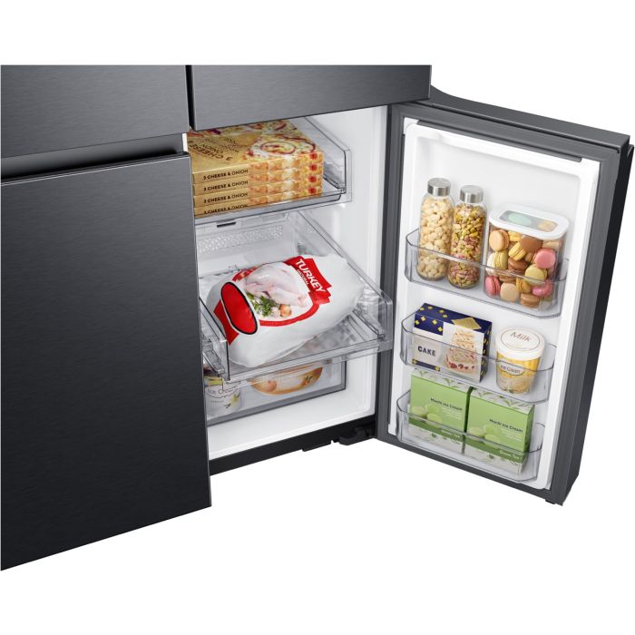 Samsung Side-by-Side RF65A967EB1/EG Black Steel - Festwasseranschluss