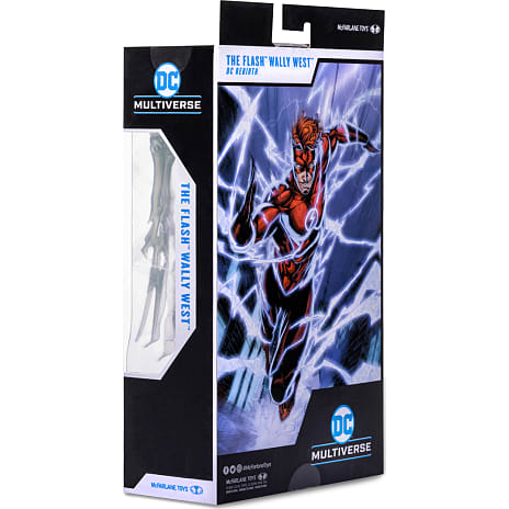 Mcfarlane DC The Flash Wally West figur 17 cm