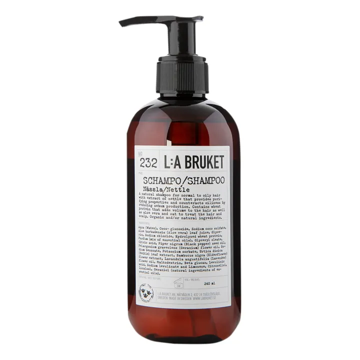 L:A BRUKET Shampoing purifiant Ortie 232 - 240 ml