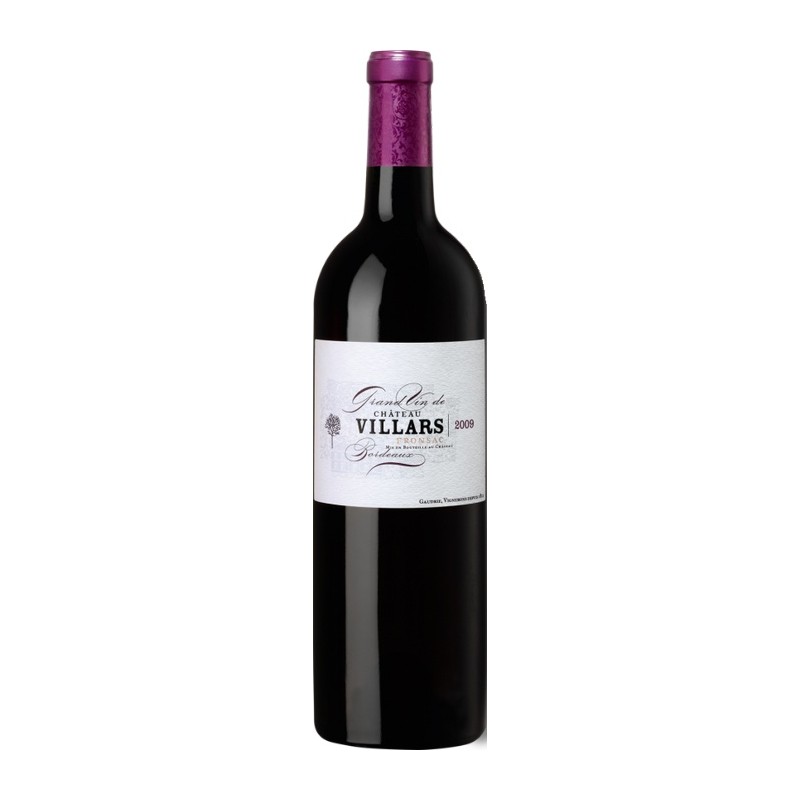 Château VILLARS 2019 - Fronsac - par Carton de 6 bouteilles 75 cl