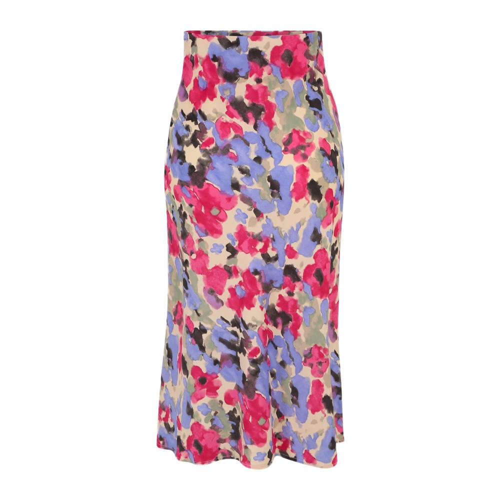 Mamalicious Jupe de Grossesse Rose/Beige Femme Mamalicious Rila