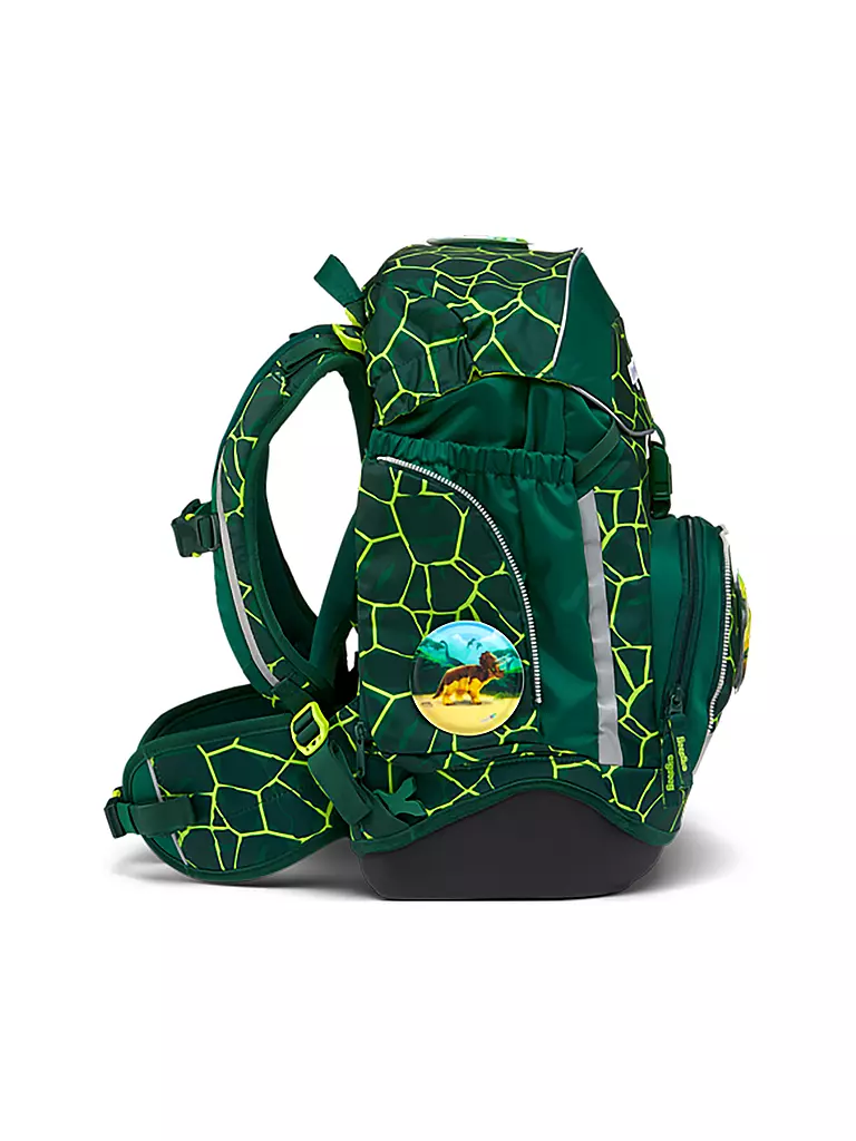 ERGOBAG Schultaschen Set 6tlg PACK - BärRex dunkelgrün