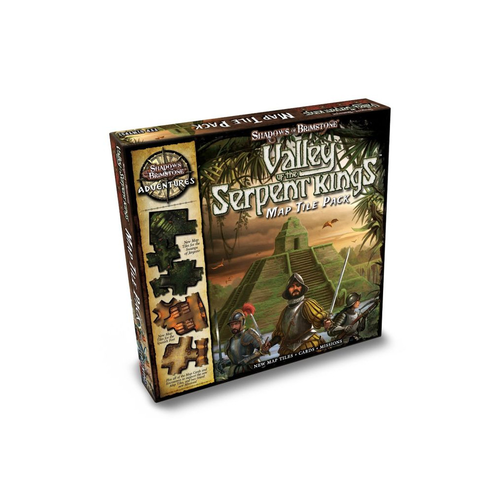 Shadows of Brimstone - Valley of the Serpent Kings: Map Tile Pack