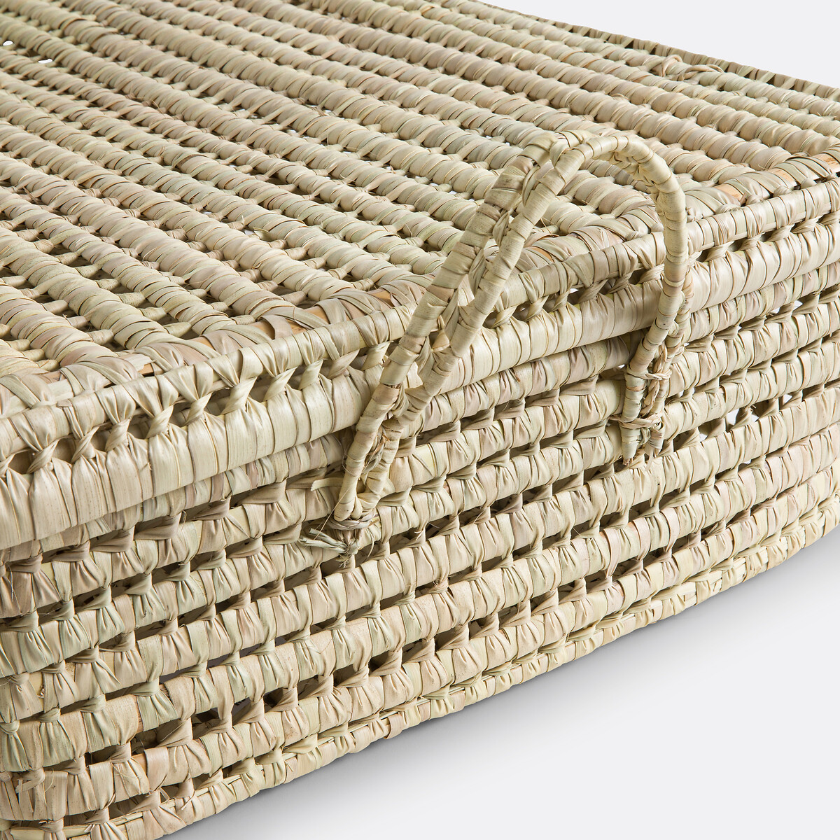 LA REDOUTE INTERIEURS<br>Cesto para debaixo da cama, em folhas de palmeira Ghada