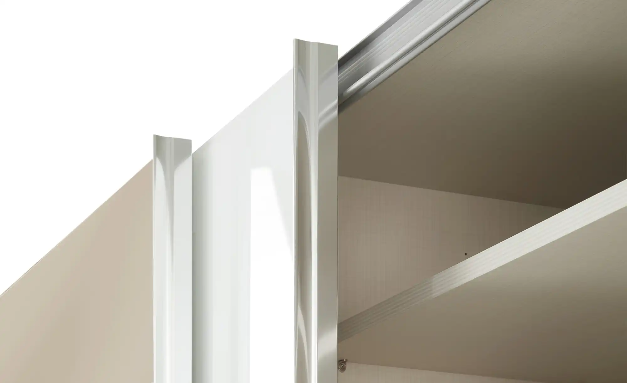 Schwebetürenschrank Ensenso Glas