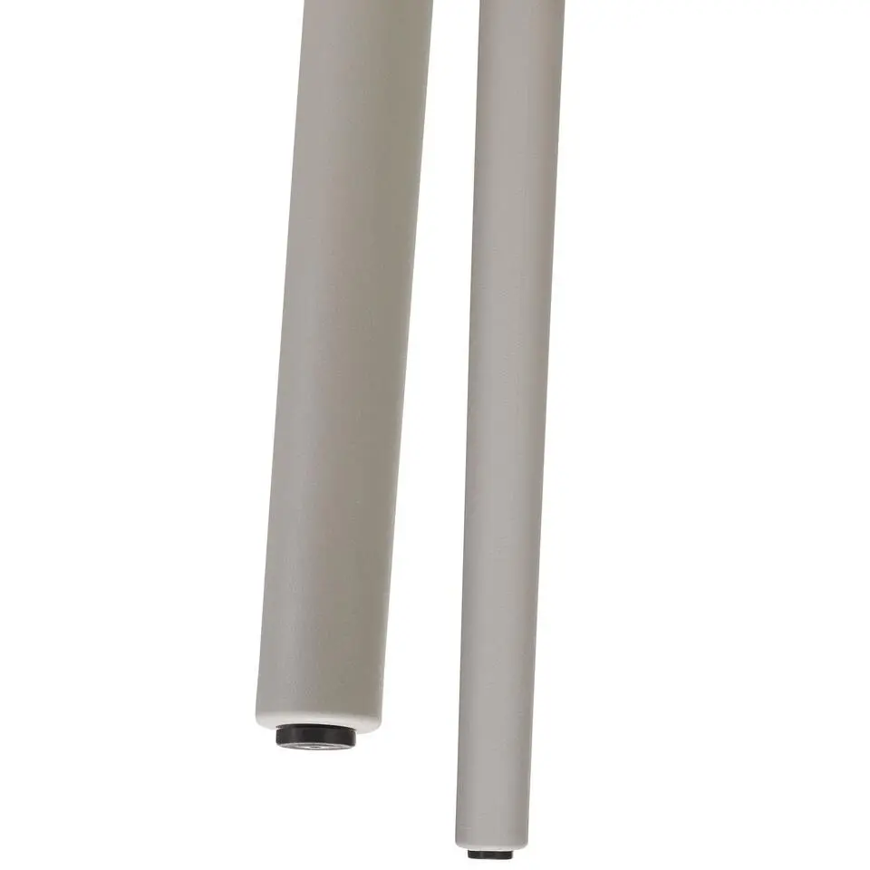 tectake Tuinstoelen Alcudia, weerbestendig, stapelbaar, Taupe