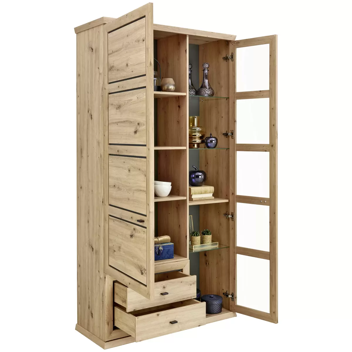 Vitrine Harvey Sonoma Eiche,Eiche