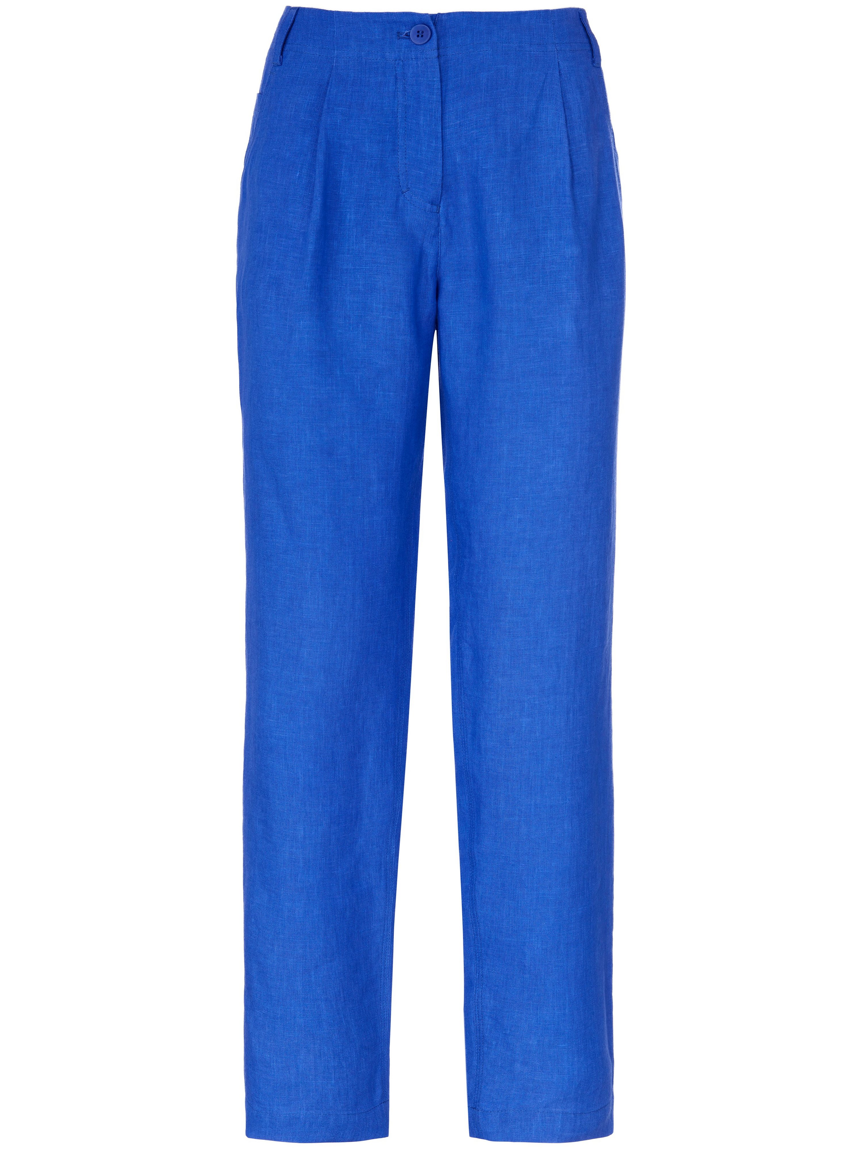 Knöchellange Hose aus 100% Leinen