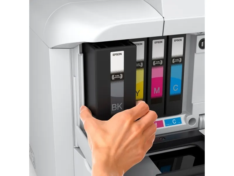 Epson WorkForce Pro EP-C7000DW - Printer - farve - Duplex - blækprinter - A3 - 4800 x 1200 dpi - op til 25 spm (mono) / op til 24 spm (farve) - kapacitet: 335 ark - USB 2.0, USB 3.0, Gigabit LAN, Wi-Fi(n), USB vært