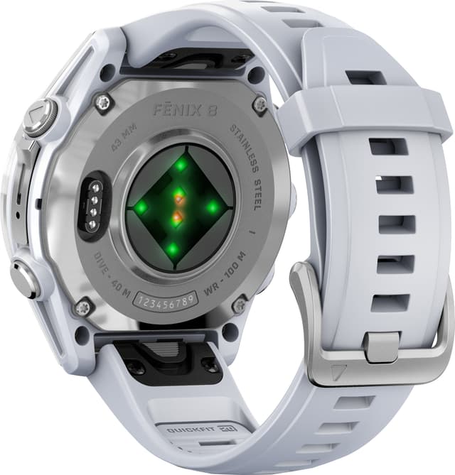 Garmin Fenix 8 smartwatch 43 mm (Whitestone)