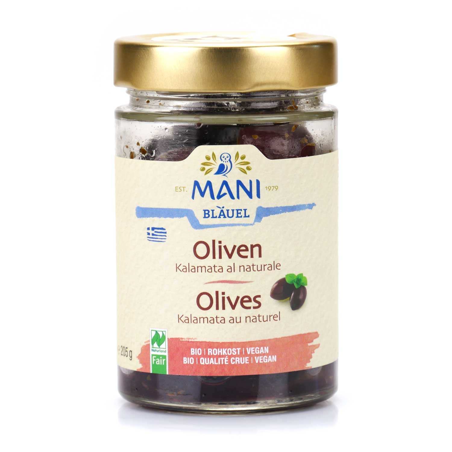 Olives de Kalamata grecques 