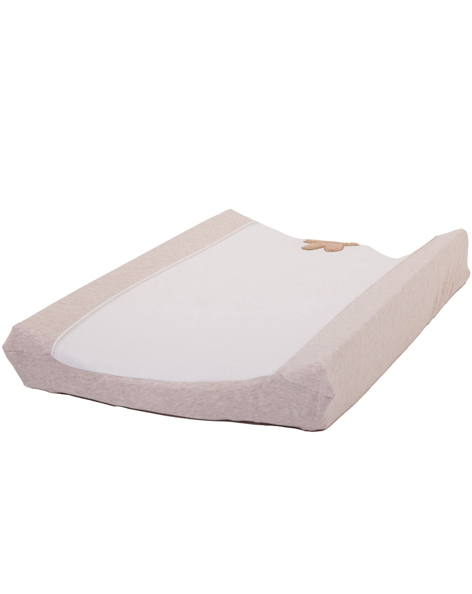 Wickelauflagen-Bezug TEDDY (70x50) in weiß/beige