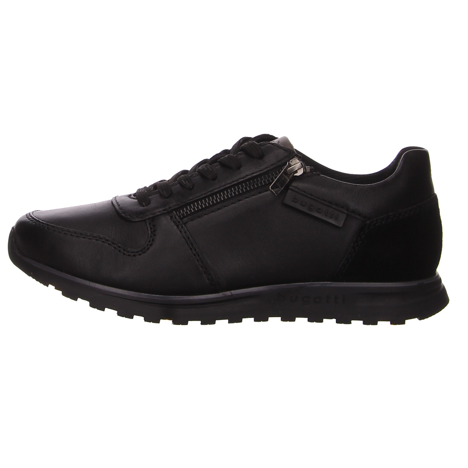 Bugatti Schnürschuhe schwarz schwarz