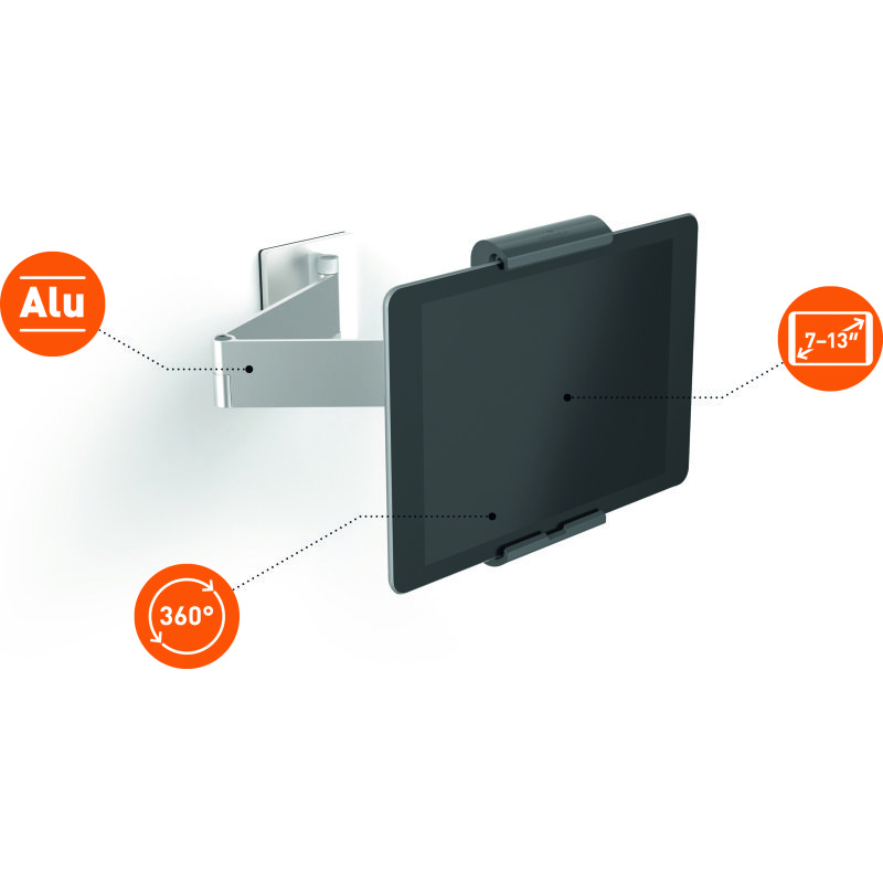 Support tablette mural avec bras articulé TABLET HOLDER WALL ARM