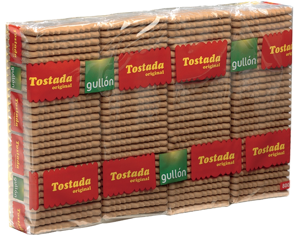 BOLACHA GULLON TOSTADA 4X200G