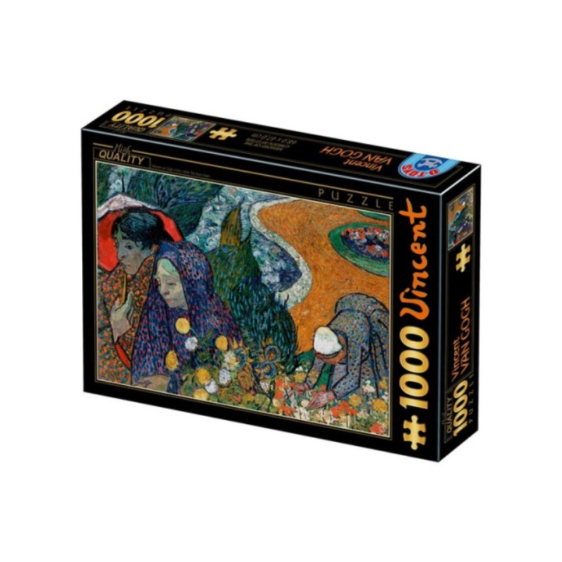Puzzle 1000 pièces - Van Gogh Mémoire Jardin Etten