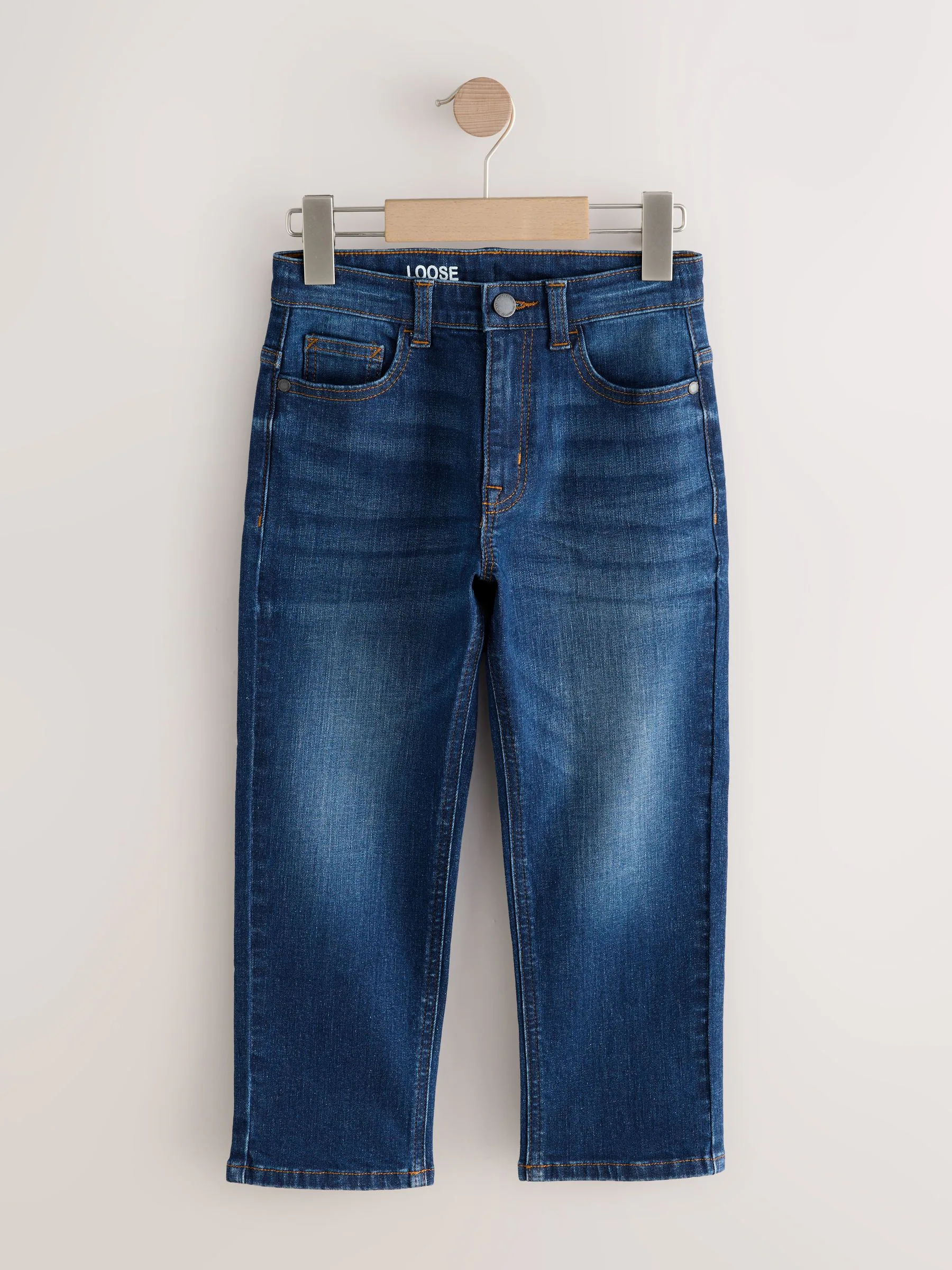 Blauw - Stretchjeans (3-17jr)