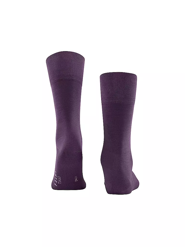 FALKE Socken TIAGO wine berry lila