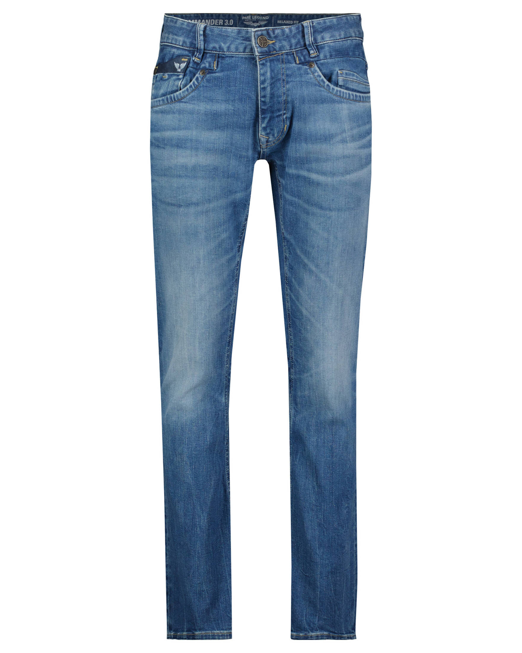 PME Legend| Herren Jeans COMMANDER 3.0 Relaxed Fit Low Rise