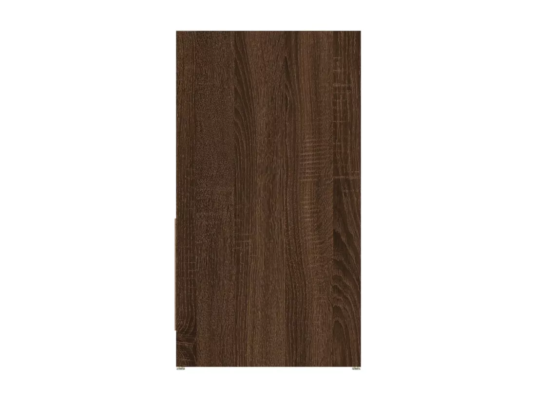 Armoire de bain Chêne marron 60x33x61 cm Bois d'ingénierie