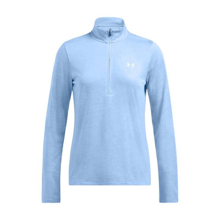Under ArmourUA Tech 1/2 Zip Twist - blau