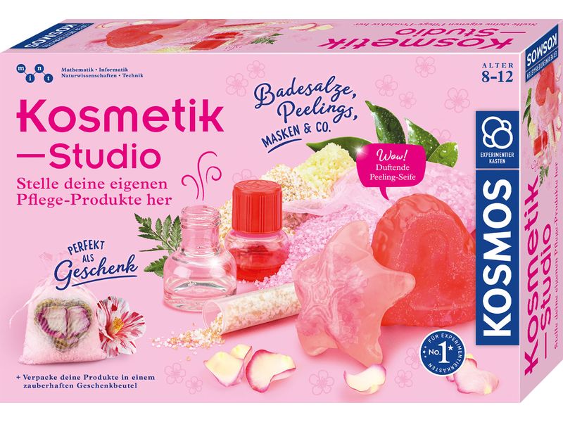 Kosmos Experimentierkasten Kosmetik-Studio Pflegeprodukte ganz einfach selbst herstellen