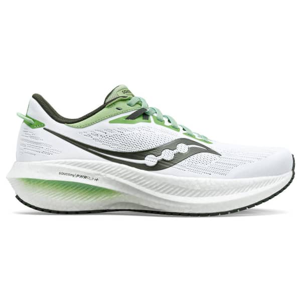 Chaussure running SAUCONY TRIUMPH 21 WHITE/UMBRA