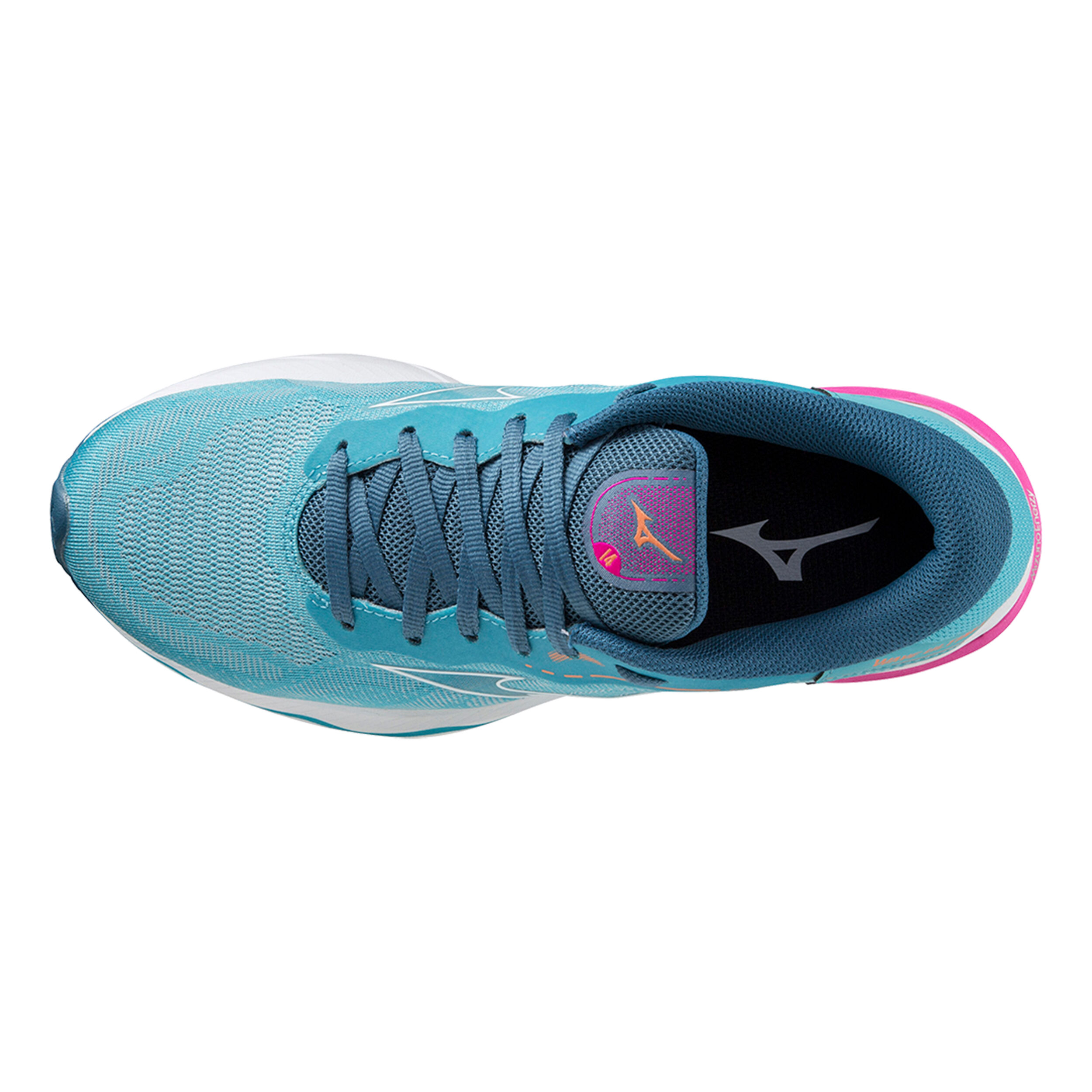 Mizuno Wave Ultima 14 Chaussure De Running Sans Stabilisateurs Femmes - Bleu Clair , Blanc