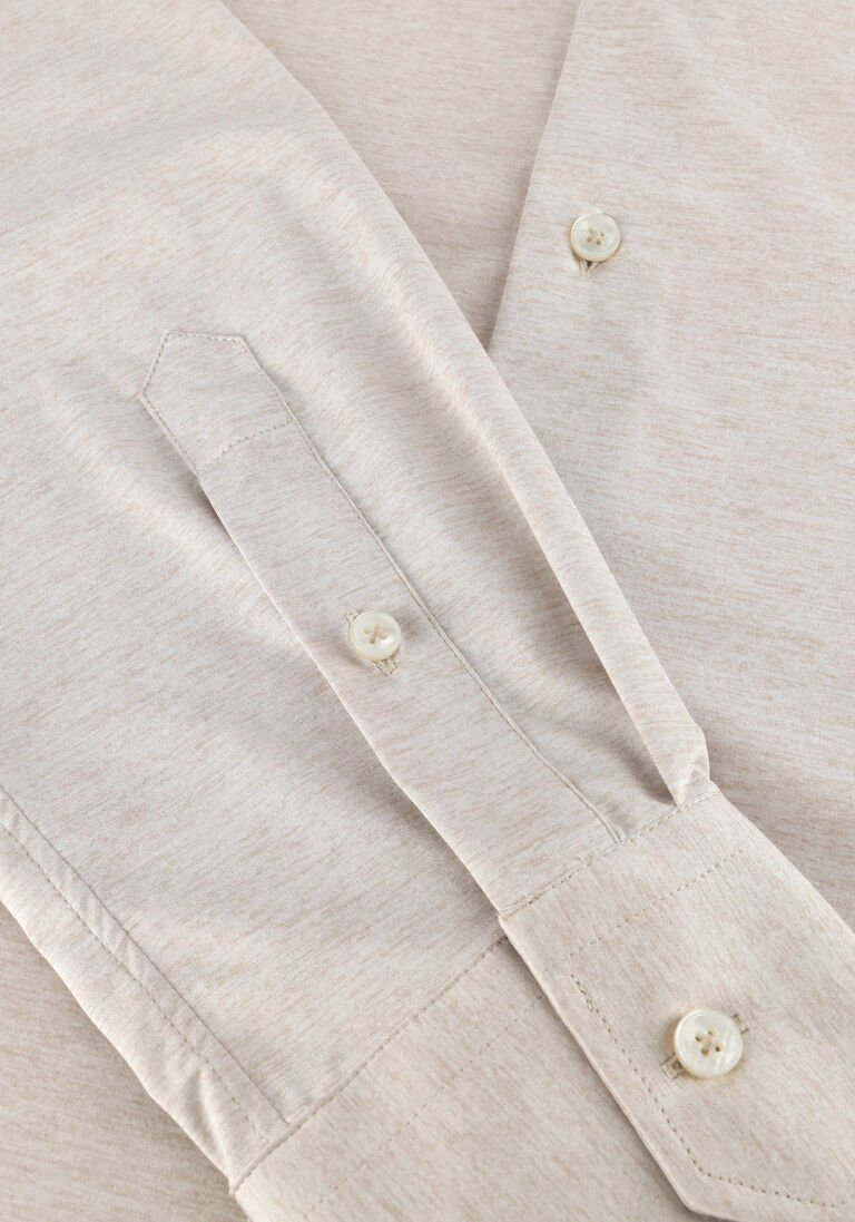 beige xacus overhemden active shirt 520ml