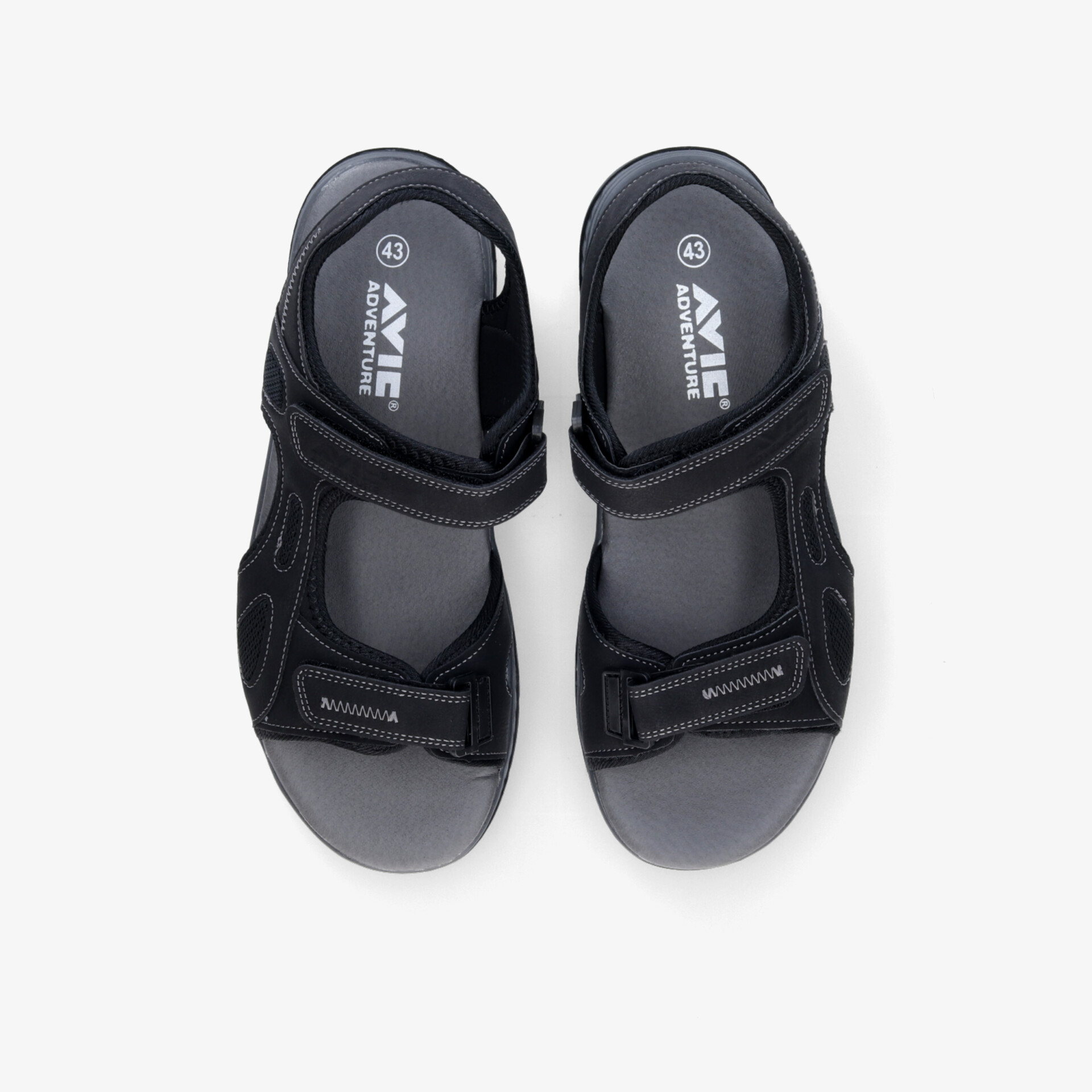 AVIC ADVENTURE Herren Sandalen schwarz