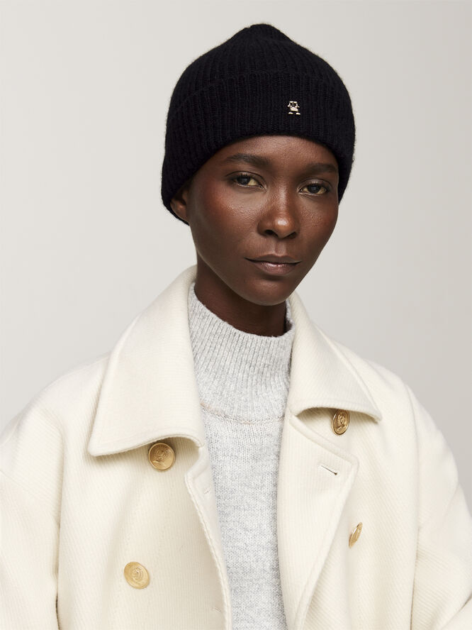Tommy Hilfiger CASHMERE CHIC BEANIE Black