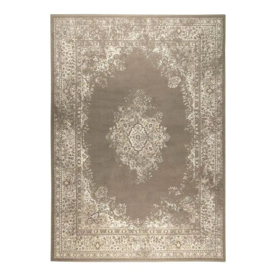 Interieur05 Vintage Vloerkleed Keshan taupe/Bruin - 190 x 280 cm