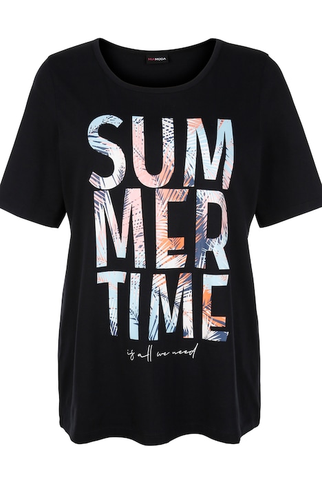 T-Shirt, Summertime, Rundhals, Halbarm