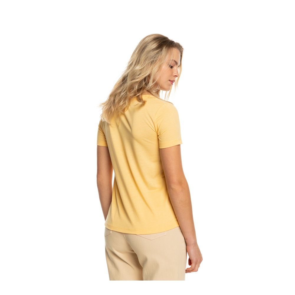 Roxy CHASING THE WAVE - Tee-shirt Femme flax