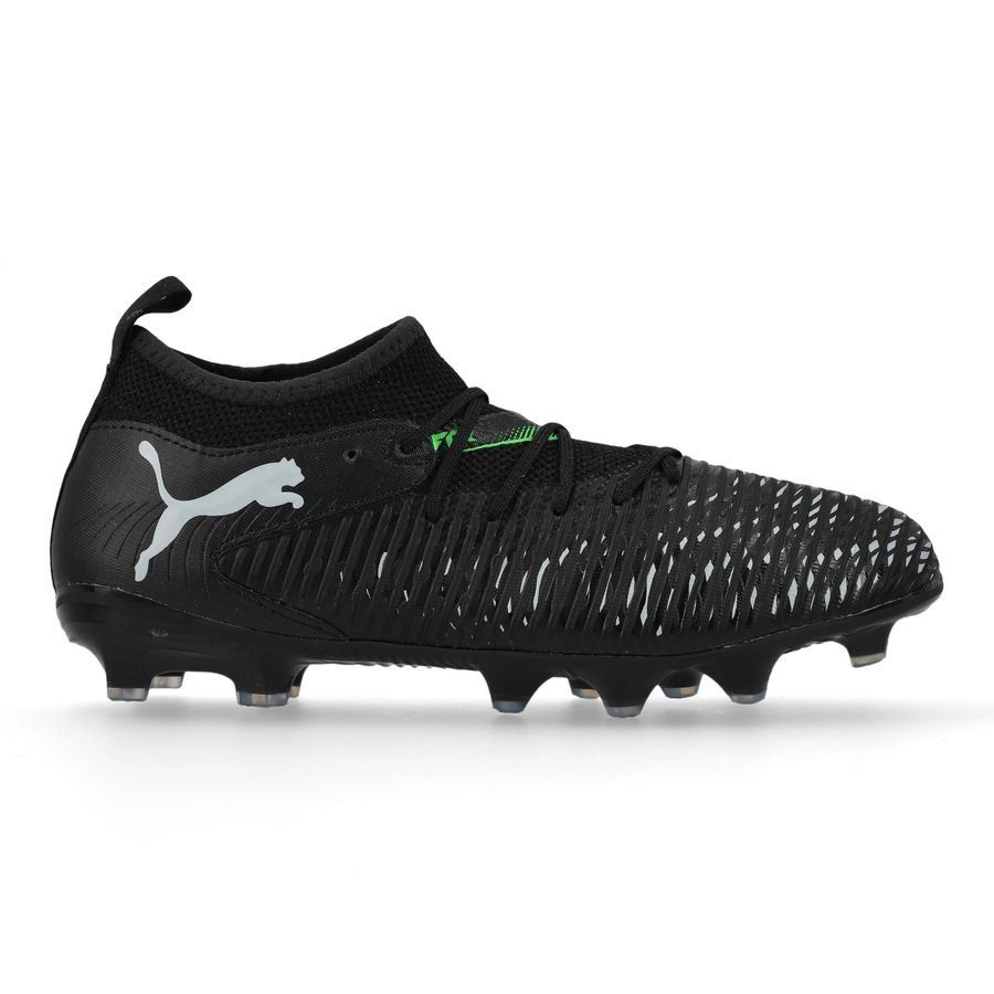 PUMA Future 8 Match FG/AG Eclipse - Noir/Cool Light Gray/Vert Enfant