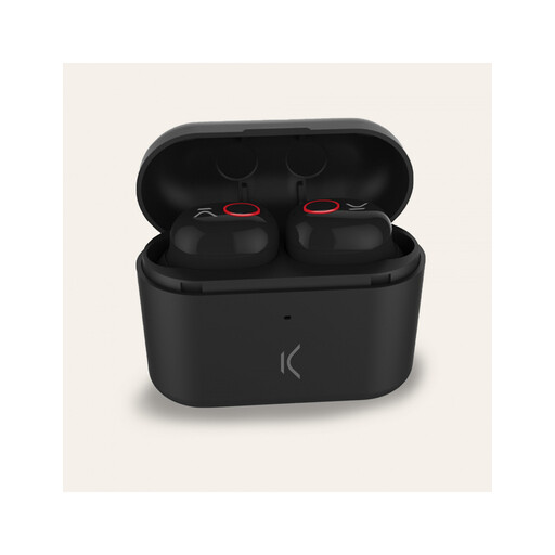 Fones de ouvido sem fio Ksix com até 12 horas de duração e cancelamento passivo de ruído.